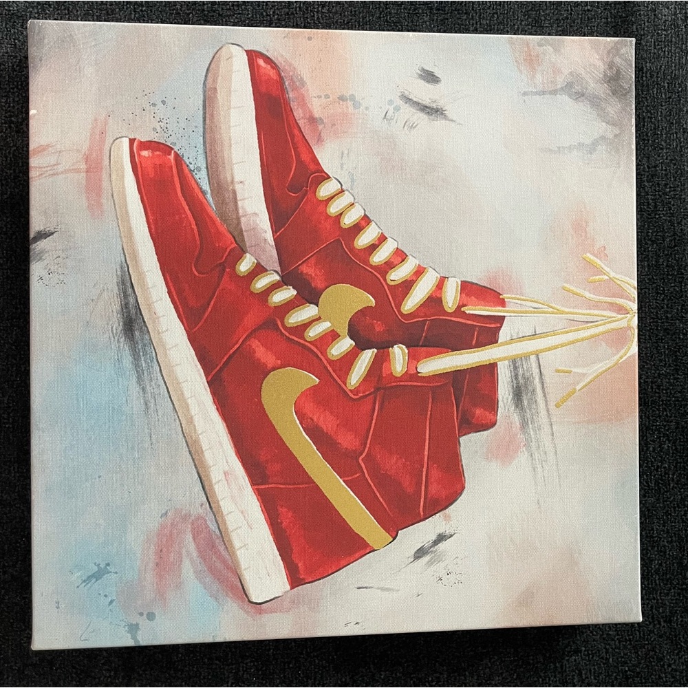 Nike canvas painting